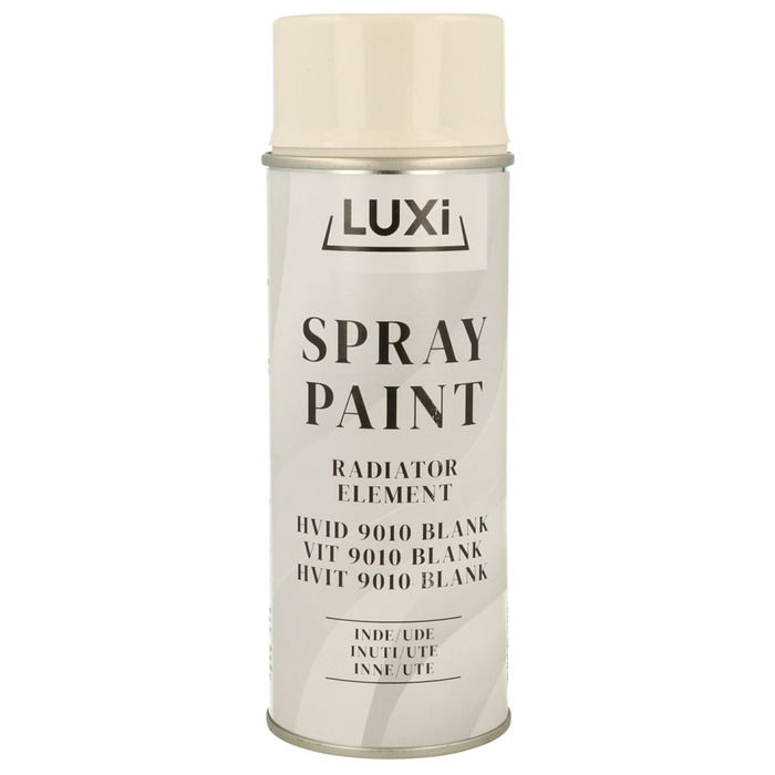 Radiatorspray hvid blank - Luxi